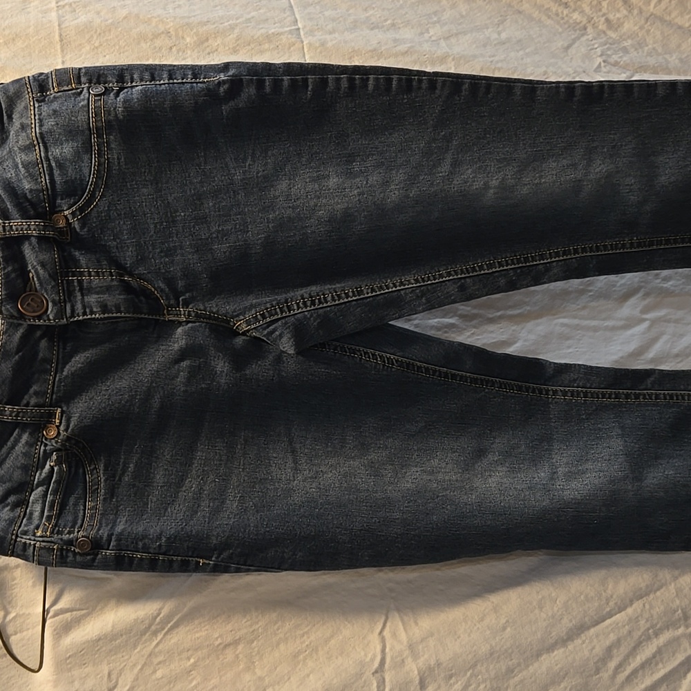 Maurices Dark Blue Skinny Leg Jeans